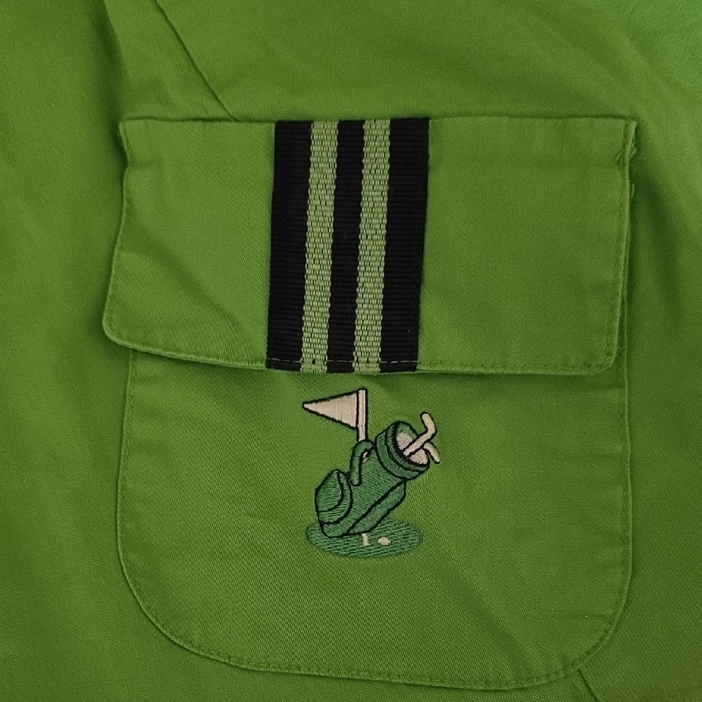 Lilly's Of Beverly Hills Green Golf Skort.  Size 6. Vintage